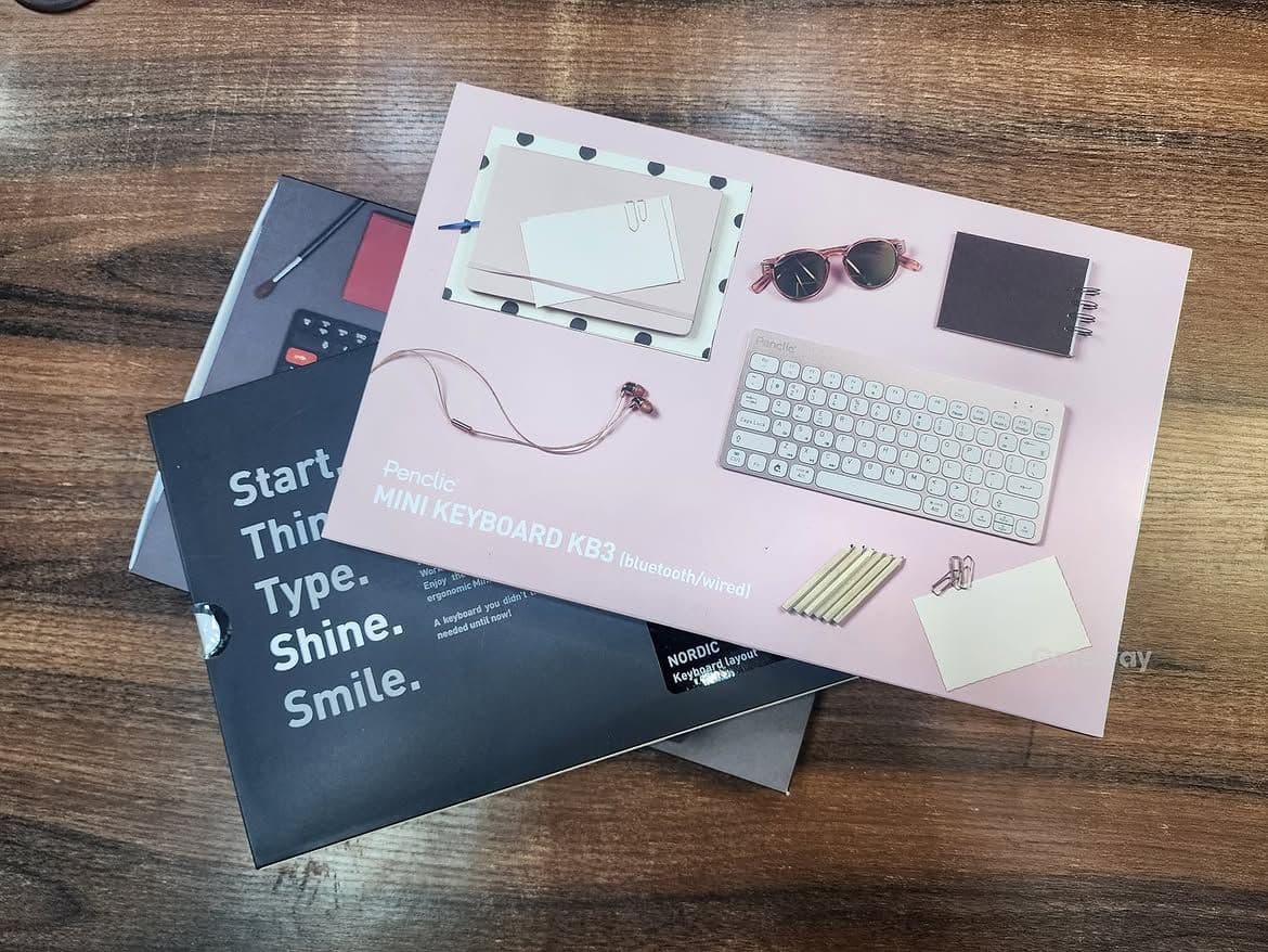 Penclic Mini Keyboard KB3 (Pink)