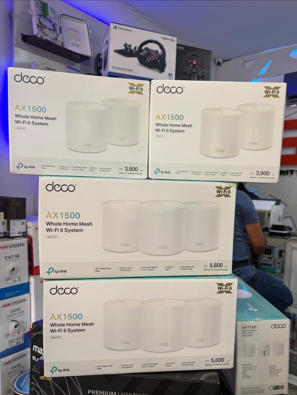 Tp Link Deco AX1500 Whole Home Mesh Wi-Fi Router