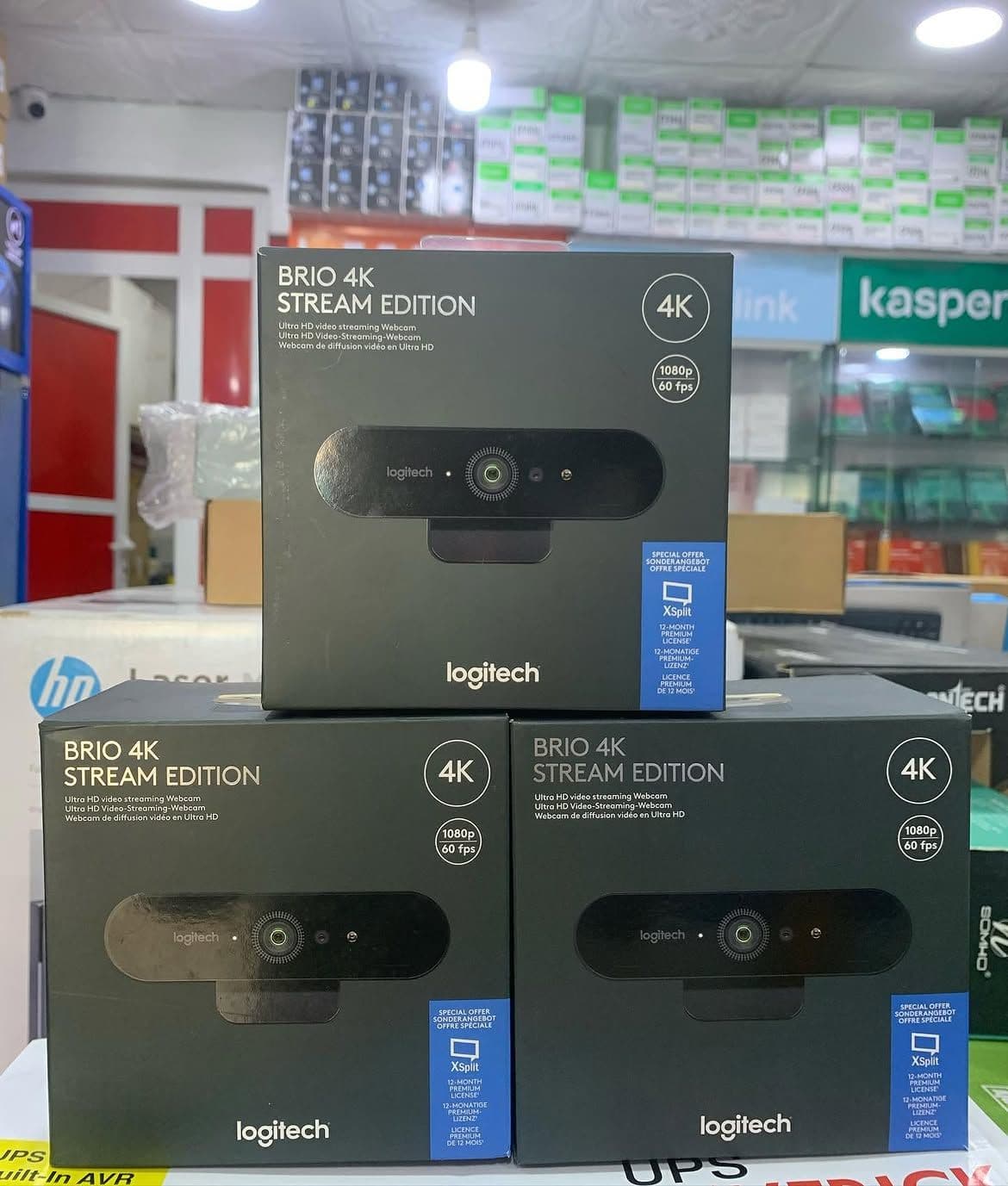 Brio 4K WebCam By Logitech
