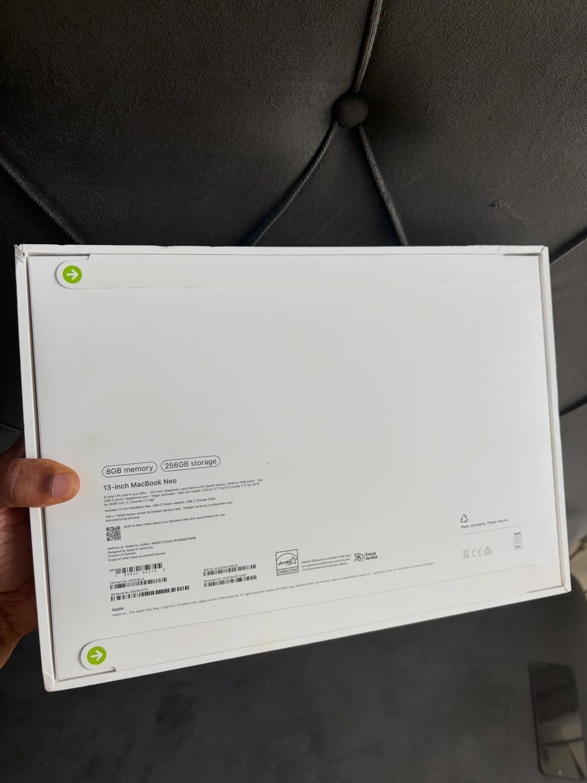 MacBook Neo (2026) 13-Inch 8/256
